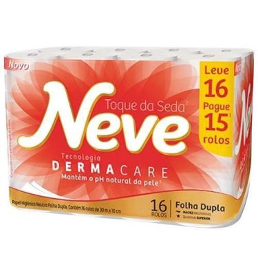 Imagem de Papel Higiênico Toque de Seda Neve 30m 16 R Promo