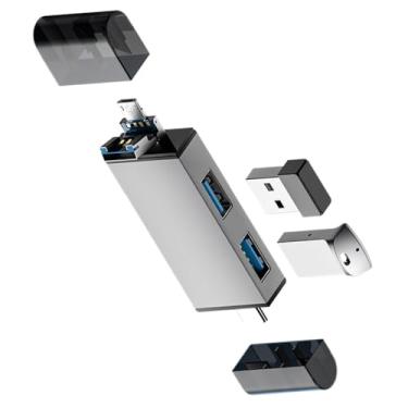 Imagem de Adaptador de leitor de cartão micro SD, leitor de cartão de memória com adaptador de câmera USB Plug and Play