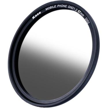 Imagem de Kase Filtro magnético para smartphone de 67 mm compatível com Xiaomi 15 Ultra, Vivo X200 Pro, iPhone 17 Pro Max (apenas filtro Soft Grad 1.2) Preto