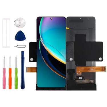 Imagem de Tela grande AMOLED de 6,9 polegadas compatível com Motorola Razr 40, Razr 2023, Razr 40 Ultra, Motorola Razr+ 2023 Display LCD Touchscreen Digitalizador Assembléia com kit de ferramentas de reparo