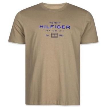 Imagem de Camiseta Tommy Hilfiger Stack Graphic Tee Preto-Unissex