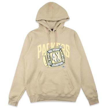 Imagem de Moletom New Era Canguru Fechado NFL Bay Packers Core Masculino-Masculino