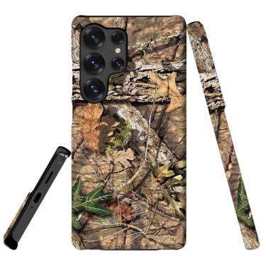 Imagem de ZHUXUXITT Capa para Samsung Galaxy S23 FE, design de camuflagem camuflada, capa de telefone de policarbonato rígido de TPU macio de camada dupla para homens e mulheres