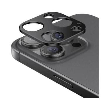 Imagem de Protetor De Lente De Câmera Traseira Em Alumínio Para iPhone 15 pro Ma