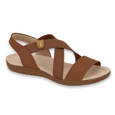Imagem de Sandalia Feminina Modare Ortopédica Fascite Calce Fácil Elástico Anatomica Ref: 7125.249-Feminino
