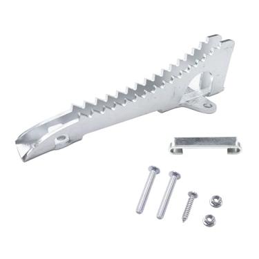 Imagem de Shinelan Conjunto de tampa de lingueta de aço inoxidável com suporte de dentes para La Z Boy Lazyboy Lazy LaZBoy LZB Ratchet