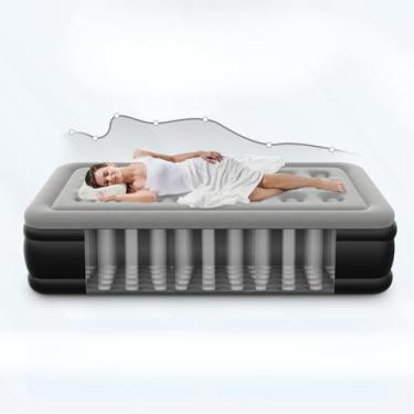 Imagem de Colchão Inflável Solteiro Elétrico Inflável 191 * 100 * 36cm
