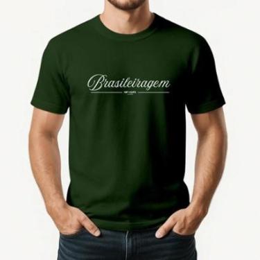 Imagem de Camiseta Masculina Algodão Premium BRASILEIRAGEM-Masculino