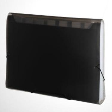 Imagem de Pasta Plascony Sanfonada Grande 31 Divisórias Fume .Sge-31