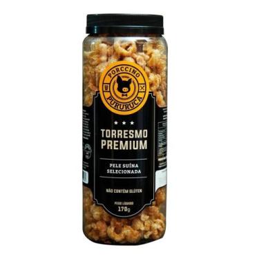 Imagem de Pururuca Torresmo Premium Porccino Pote De 170g, 170g