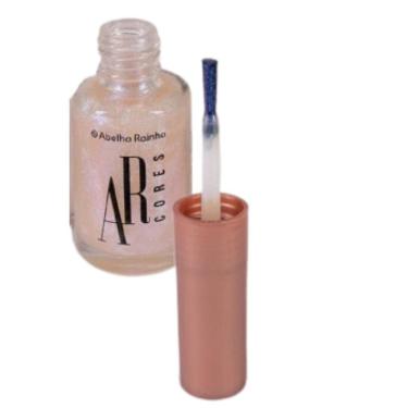 Imagem de Esmalte Unhas Holográfico Galáxia Ar Cores Abelha Rainha 9Ml