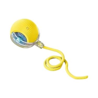 Imagem de Brinquedo Interativo De Bola De Silicone Para Gatos, Rolamento Automát