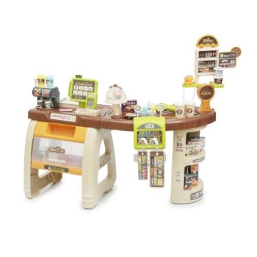 Imagem de Brinquedo  Mercadinho Infantil Com Luz e Som 52 Peças - Bh Store