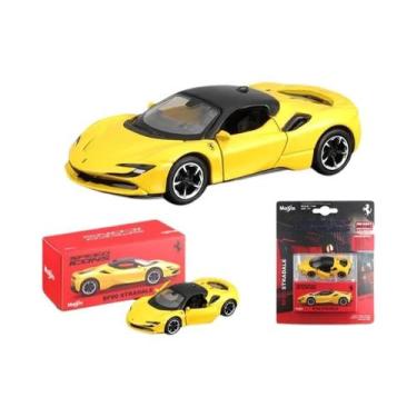 Imagem de Modelo De Carro Esportivo Miniatura Bburago Alloy 1:64 Ferrari 812 SF9