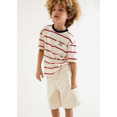 Imagem de Bermuda Infantil Menino Reta Em Sarja-Masculino