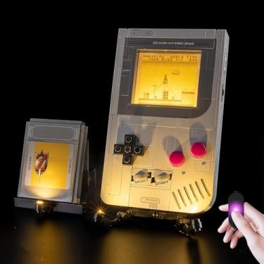 Imagem de BrickSoul Kit de som e luz para conjunto de montar Gameboy 72046 | com som temático selecionável e efeitos de luz | tecnologia de cabo oculto | conjunto de iluminação de fácil instalação (conjunto