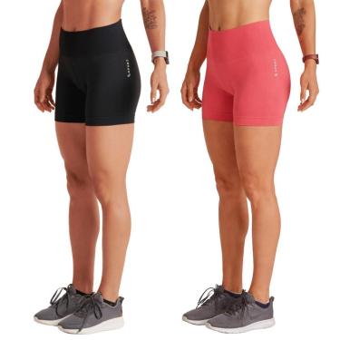 Imagem de Kit 2 Shorts Lupo Basic Feminino Treino Academia-Feminino