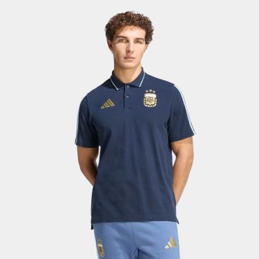 Imagem de Camisa Polo Seleção Argentina 26/27 DNA Adidas Masculina-Masculino