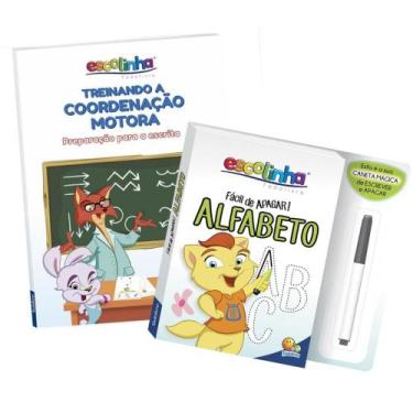 Imagem de Kit Escolinha Preparação para a escrita - 2 livros - Todolivro, 3