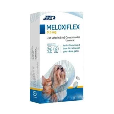 Imagem de Anti-inflamatório Meloxiflex para Cães e Gatos 0,5 com 5 Comprimidos -