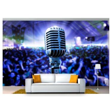 Imagem de Papel De Parede Instrumentos Musicais 3D Mus17