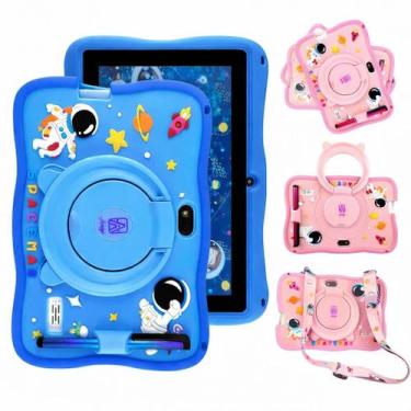 Imagem de Tablet Astronauta Infantil Criança Kids 7 Polegada com wifi bluetooth 