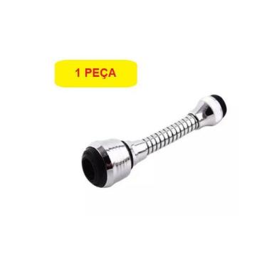 Imagem de Extensor Flexível De Torneira de Agua Pia Cozinha Adaptador 15x10x4cm 