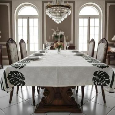 Imagem de Toalha de Mesa Retangular 6 Cadeiras 2,00 Mts X 1,45 Mts Estampa:Estam