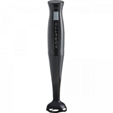 Imagem de Mixer de Mão para Cozinha Agratto MX-01 com Potência de 200W na Cor Preto em 110V