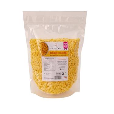 Imagem de Flocos de milho sem adição de açúcar Leve Croc 250g