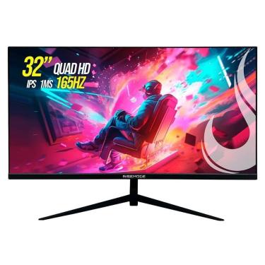 Imagem de Monitor Gamer Rise Mode 32" 2K, 165hz, 1ms, IPS, , HDMI e DisplayPort, sRGB 99%, Suporte Vesa-Unissex
