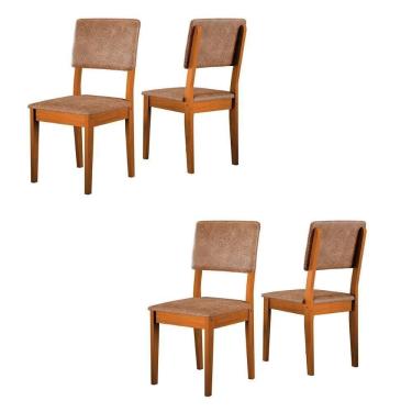 Imagem de Kit 4 Cadeiras De Jantar Córdoba Tecido Dallas