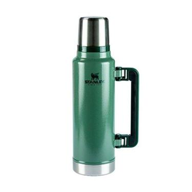 Imagem de Garrafa Termica Stanley Classic 8012 Hammertone Green 1,4L - Verde - Único - Unissex-Unissex