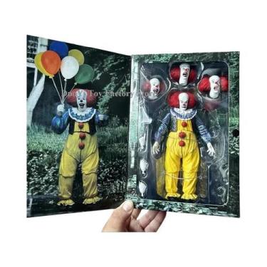 Imagem de Figura De Ação De Palhaço De Terror NECA Pennywise Leatherface Joker M