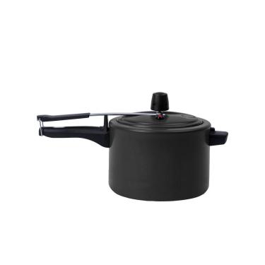 Imagem de Panela de Pressão Brinox Ceramic Life Vapt 4,5 Litros Preto