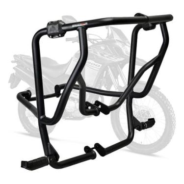Imagem de Protetor de Motor e Carenagem Coyote com Pedais - XRE 300 até 2021, Pr