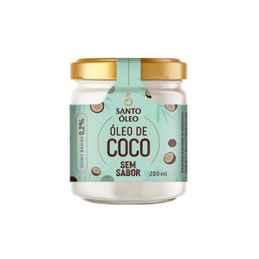Imagem de Óleo de Coco Sem Sabor - 200ml - Santo Óleo - Santo Oleo