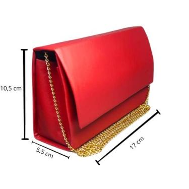 Imagem de Bolsa Bolsinha Pequena Feminina De Mão Sofisticada Festa - STAR GOLD, 