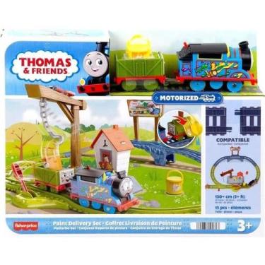 Imagem de Playset Thomas Friends Conjunto Entrega de Tintas Mattel