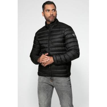 Imagem de Jaqueta puffer guess pluma preto -, G, Preto