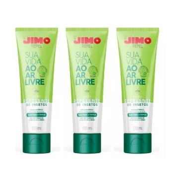 Imagem de Repelente insetos Dengue Chikungunya Zika Jimo 100 ml kit 3