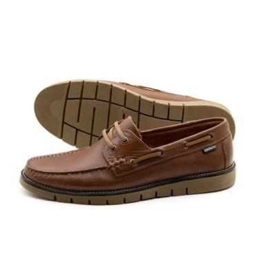 Imagem de Mocassim Masculino Falcon em Couro Senna Camel - 9904SC - Andacco, Car