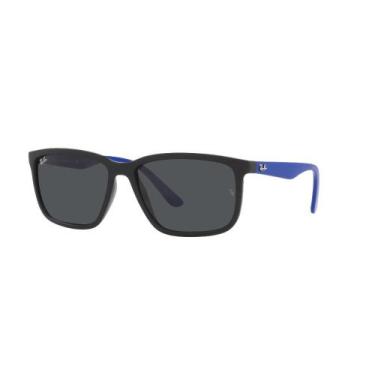 Imagem de Óculos de Sol Fosco Preto Ray-Ban