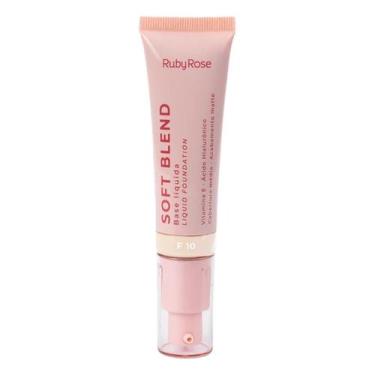 Imagem de Base Líquida Soft Blend F60 Ruby Rose Maquiagem Original