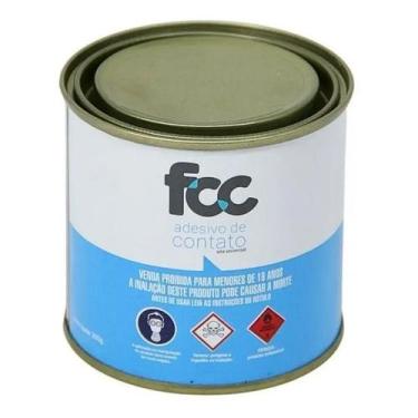 Imagem de Adesivo Contato Cola Sapateiro Fórmica MDF Marcenaria Grama Sintética 