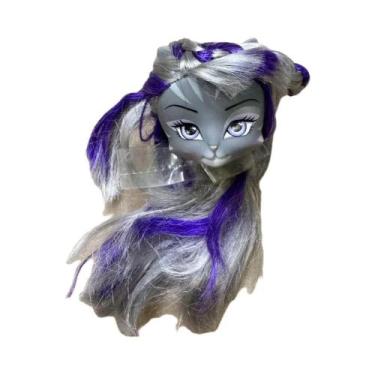 Imagem de 1/6 figuras de boneca de passarela fofa cabelo colorido presentes de a