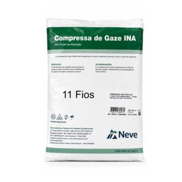 Imagem de Compressa de Gaze 11 Fios Não Estéril - Neve Medical