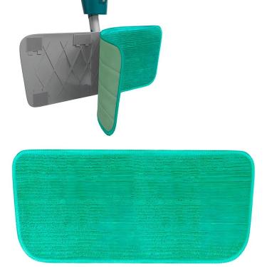 Imagem de 2 Unidades de Refil Rodo Mop Limpeza Spray Microfibra Esfregão