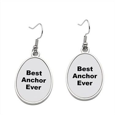 Imagem de Brinco de âncora - Brincos com pingente para meninas - Presente de festa de aniversário dos namorados