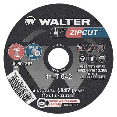 Imagem de DISCO DE CORTE ZIPCUT 4 1/2&quot; X3/64&quot; X7/8&quot;